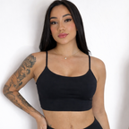 Top Fitness Premium Duplo | Poliamida Compressão PROTEÇÃO UV